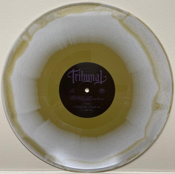 Image of Label Cover of LP - VG+/VG+ - TRIBUNAL, The Weight Of Remembrance (20 Buck Spin; SPIN168, US 2023, Insert & Black Inner, Gold / Bone Merge Vinyl), In hype stickered plastic outer.,  - 2526413E