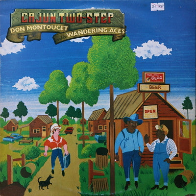 Image of Front Cover of LP - VG/VG+ - DON MONTOUCET AND THE WANDERING ACES, Cajun Two-Step (Sonet; SNTF 805, UK 1979, Laminated Front Sleeve), Sleeve worn at edges / corners. Creasing. Some light staining and discolouration on reverse,  - 2516376C