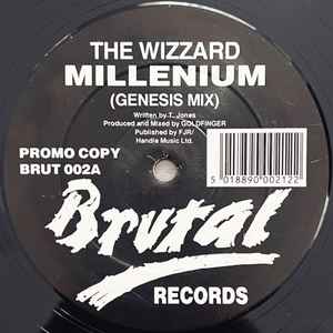 Image of Front Cover of 12" - /VG+ - THE WIZZARD, Millenium (Brutal Records; BRUT 002, UK 1991), ,  - 2546243S