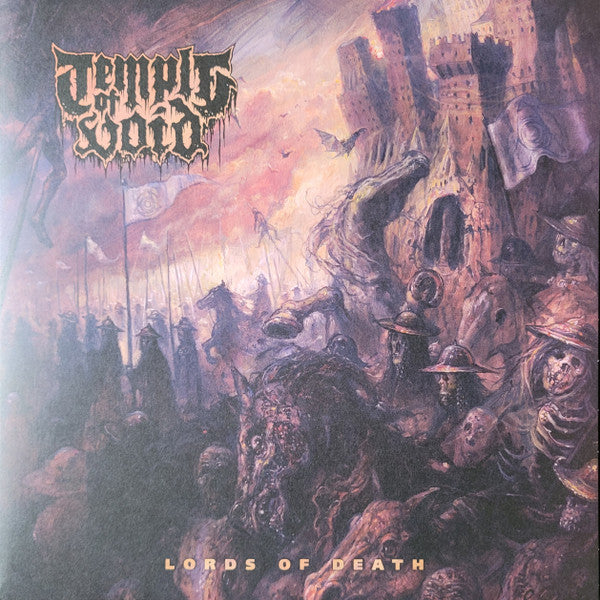 Image of Front Cover of LP - VG+/VG+ - TEMPLE OF VOID, Lords Of Death (Shadow Kingdom Records; SKR127LP, US 2021, Textured Gatefold Sleeve, Insert, Poster, 'Wretched Splatter' Vinyl, Limited to 500 Copies.), ,  - 2526412E