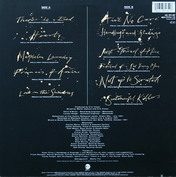 Image of Back Cover of LP - VG+/VG+ - MARY COUGHLAN, Sentimental Killer (EastWest; 9031-77175-1, Germany 1992), ,  - 2516426C