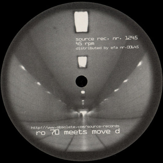 Image of Front Cover of 12" - /VG - RO70 / MOVE D, Ro70 Meets Move D (Source Records; 1245, Germany 1997), ,  - 2546245S