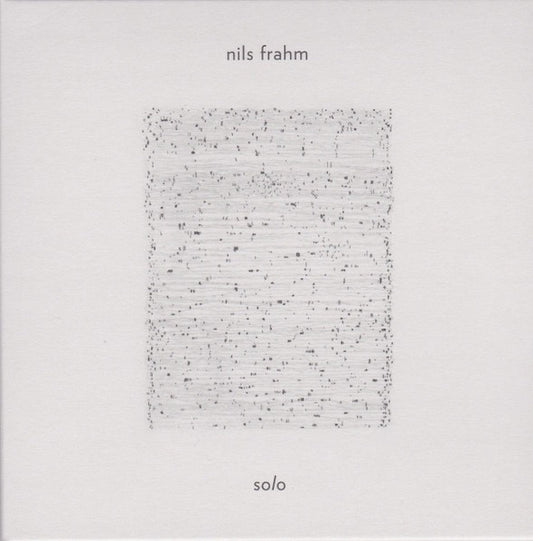 Image of Front Cover of CD - VG+/VG+ - NILS FRAHM, Solo (Erased Tapes Records; eratp065cd, Europe 2015, Card Sleeve, Booklet 2 Inserts & Inner), ,  - 2516439C