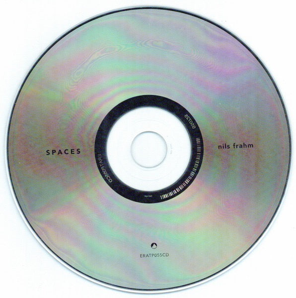 Image of Label Cover of CD - VG+/VG+ - NILS FRAHM, Spaces (Erased Tapes Records; ERATP055CD, Europe 2013, Card Sleeve, Booklet & Insert), ,  - 2516440C