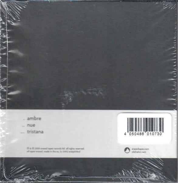 Image of Back Cover of CD - VG+/VG+ - NILS FRAHM, Wintermusik (Erased Tapes Records; eratp18cd, Europe 2013 Reissue, Card Sleeve, Insert), ,  - 2516441C