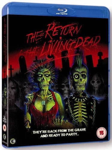 Image of Front Cover of Blu-Ray - VG+/VG+ - DAN O'BANNON, The Return of the Living Dead (Second Sight ; 2NDBR 4028, UK 2012), ,  - 2536423E