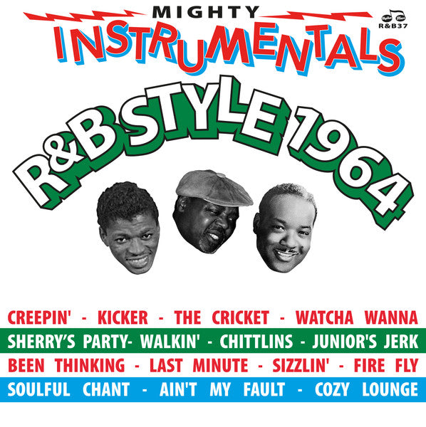 Image of Front Cover of LP - EX/VG+ - VARIOUS, Mighty Instrumentals R&B-Style 1964 (1960s Records; R&B37, UK 2019, Flipback Sleeve, Company Inner), ,  - 2526361E