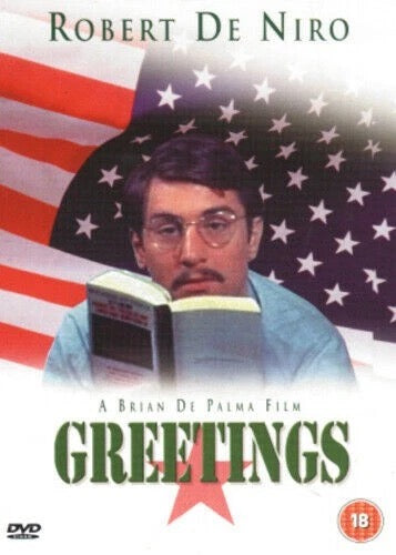 Image of Front Cover of DVD - VG+/VG+ - BRIAN DE PALMA, ROBERT DE NIRO, Greetings (Cinema Club; CCD 9392, UK ), ,  - 2536426E
