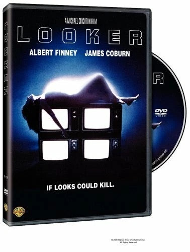 Image of Front Cover of DVD - VG+/VG+ - MICHAEL CRICHTON, Looker (Warner Brothers; 111204, US , REgion 1 US), ,  - 2536429E