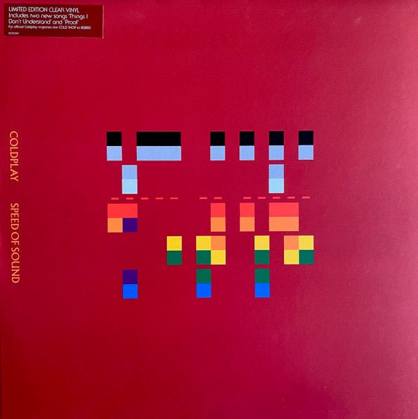 Image of Front Cover of 10" - VG/VG - COLDPLAY, Speed Of Sound (Parlophone; 10R 6664, UK 2005, Clear Vinyl), ,  - 2516457C