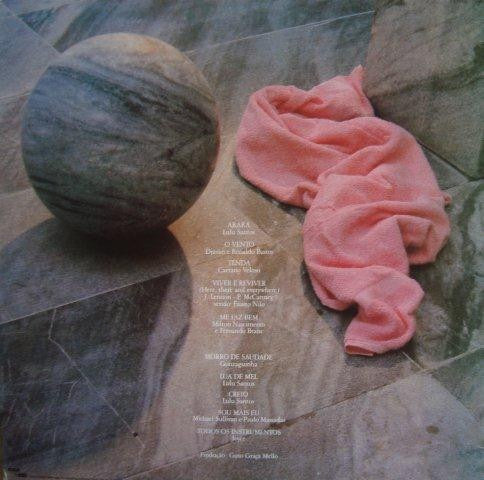 Image of Back Cover of LP - VG+/VG+ - GAL COSTA, Lua De Mel Como O Diabo Gosta (RCA Victor; 1400002, Brazil 1987, Inner), Nice clean copy thoughout!,  - 2516482C