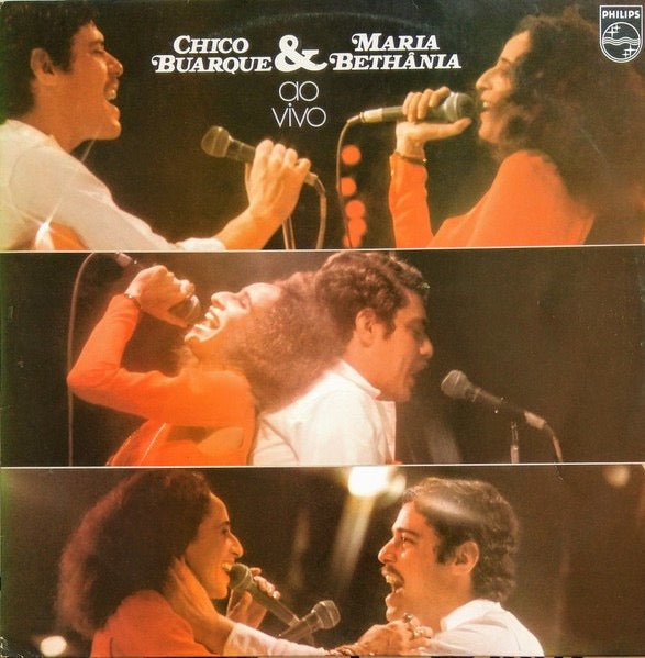 Image of Front Cover of LP - VG+/VG+ - CHICO BUARQUE & MARIA BETH NIA, Chico Buarque & Maria Beth nia Ao Vivo (Philips; 6349 146, Brazil 1980 Reissue), ,  - 2516483C