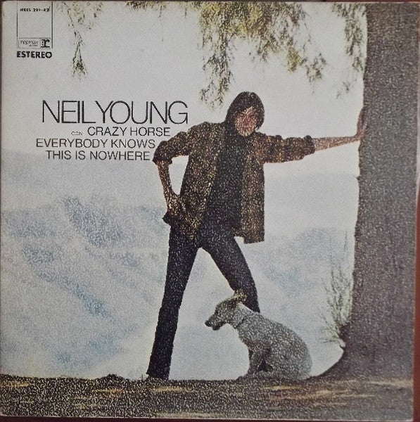 Image of Front Cover of LP - VG/VG - NEIL YOUNG CON CRAZY HORSE, Everybody Knows This Is Nowhere (Reprise Records; HRES 291-42, Spain 1972, No insert), Strong VG - hairlines only. ,  - 2526435E