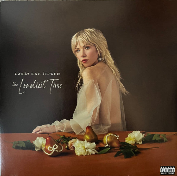 Image of Front Cover of LP - VG/VG+ - CARLY RAE JEPSEN, The Loneliest Time (School Boy Records; B0036393-01, USA & Europe 2022, Inner, Orange transparent vinyl), Some creasing along sleeve edges,  - 2526439E