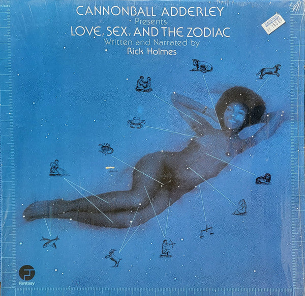 Image of Front Cover of LP - G+/VG+ - CANNONBALL ADDERLEY PRESENTS RICK HOLMES, Love, Sex, And The Zodiac (Fantasy; F-9445, US 1974, Picture Sleeve), ,  - 2526464E