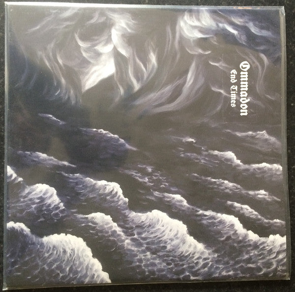 Image of Front Cover of LP - VG/VG+ - OMMADON, End Times (Dry Cough Records; DC31, UK 2018, Stickered Plastic Sleeve), ,  - 2526447E
