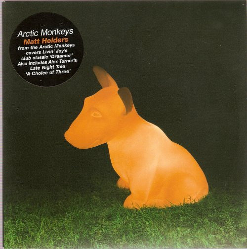 Image of Front Cover of 7" - VG/VG+ - MATT HELDERS FEATURING NESREEN SHAH /ALEX TURNER, Dreamer / Choice Of Three (Azuli Records ; ALN721, UK 2008, Picture Sleeve, Stickered Sleeve, Limited To 1000), Sleeve has light sticker damage. ,  - 4216154C