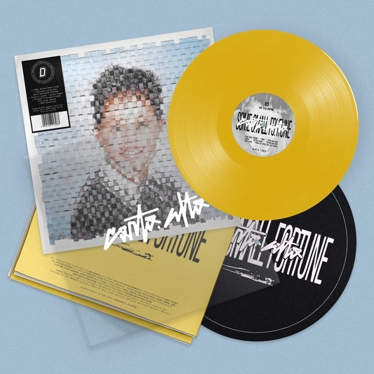 Image of Front Cover of LP - NEW/NEW - CORTO.ALTO, SOME SMALL FORTUNE - Dinked Edition (Ninja Tune; ZEN325D, Europe 2026, Yellow Pearl Vinyl, Limited Pressing of 400, Dinked Edition No. 423, corto.alto hand designed slipmat, 60 x 60cm foldout poster / lyric insert, screen printed PVC outer sleeve.), , For the best part of the last decade, Dumfries-born, Glasgow-raised Liam Shortall AKA corto.alto has been in his home studio in the Southside of the Scottish city, cooking up frenetic improvisations, diligentl