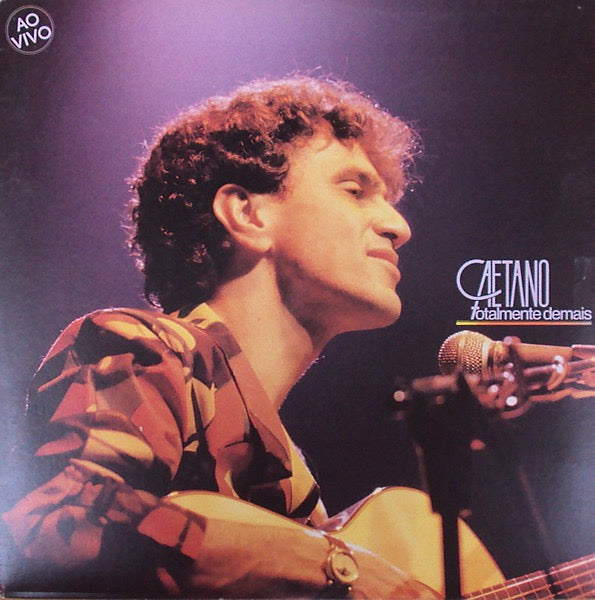 Image of Front Cover of LP - VG/VG - CAETANO VELOSO, Totalmente Demais (Philips; 830145-1, Brazil 1986), Superficial storage marks to disc.,  - 2616015C