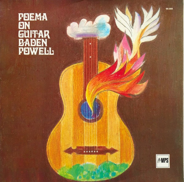 Image of Front Cover of LP - VG+/VG - BADEN POWELL, Poema On Guitar (MPS Records; 68.089, Germany 1977, Glossy Gatefold Sleeve), Strong VG to disc.,  - 2616017C