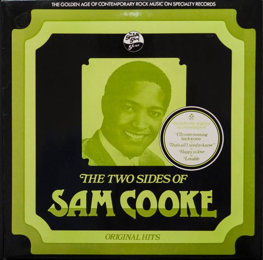 Image of Front Cover of LP - VG/VG - SAM COOKE, The Two Sides Of Sam Cooke (Specialty; SNTF 5009, UK 1972, Picture Sleeve), ,  - 2626033E