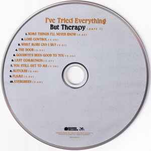 Image of Label Cover of CD - VG+/VG+ - TEDDY SWIMS, I've Tried Everything But Therapy (Part I) (Warner Records; 093624856757, US 2023, Jewel Case, Booklet), ,  - 2636005E