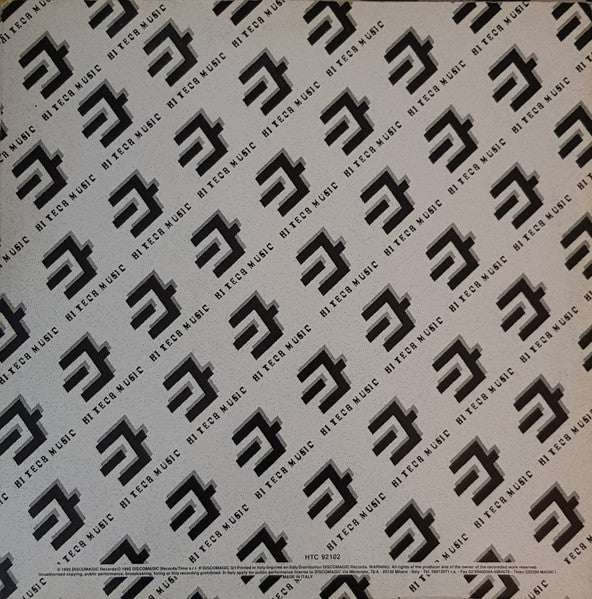 Image of Back Cover of 12" - VG/VG - TRIBAL VILLAGE, Tribal E.P. (Hi Tech Music; HTC 92102, Italy 1992, Company Sleeve), light marks only. original company sleeve - still in shrink - opened but rippled/warped - minor,  - 2546042S