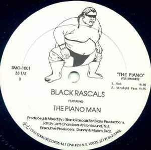 Image of Back Cover of 12" - /VG - BLACK RASCALS FEATURING THE PIANO MAN, The Piano (Sumo Records; SMO-1001, US 1993), ,  - 2646044S