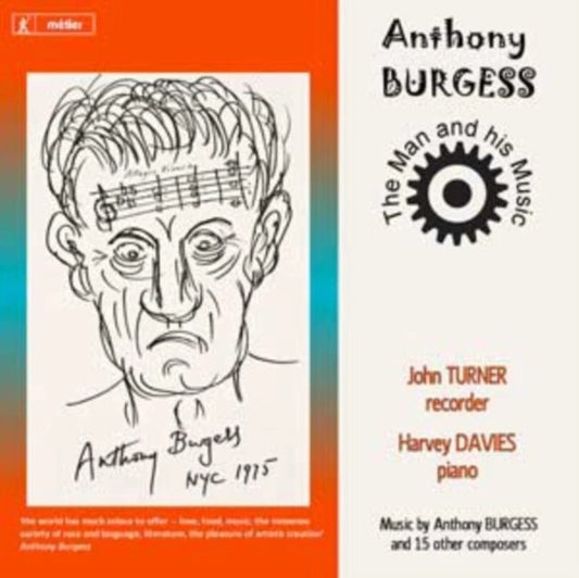 Image of Front Cover of 2xCD - VG+/VG+ - JOHN TURNER, HARVEY DAVIES, Anthony Burgess - The Man and His Music (Metier; msv 77202, UK 2013, Jewel Case), ,  - 2536004E