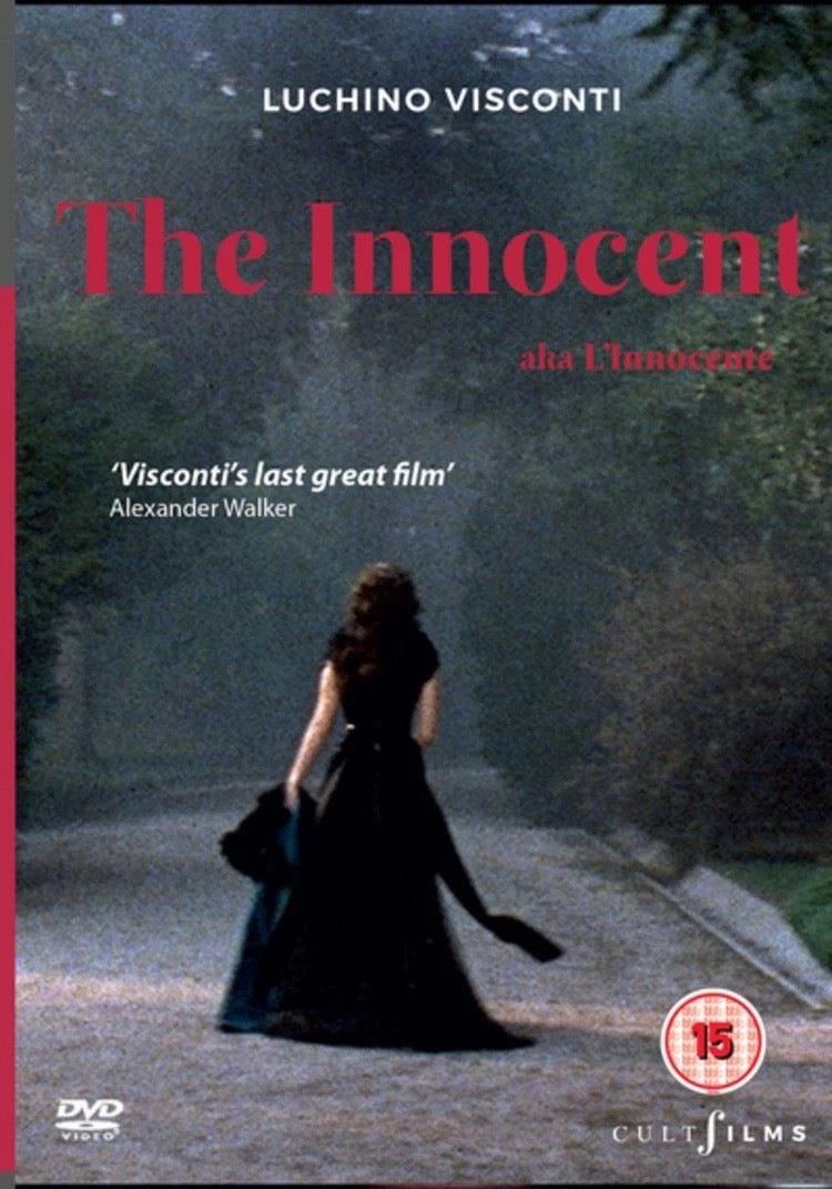 Image of Front Cover of DVD - VG+/VG+ - LUCHINO VISCONTI, The Innocent (Cultfilms; CULT003, Italy ), ,  - 2636024E