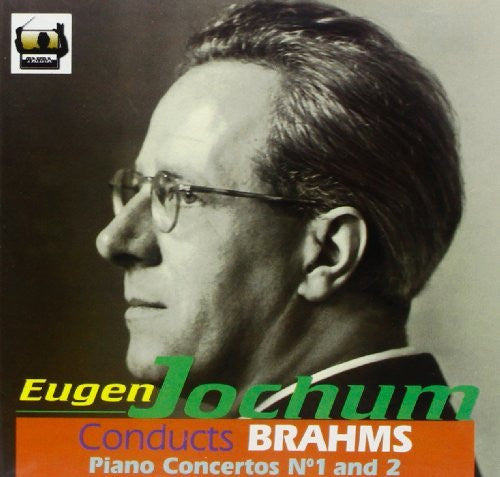 Image of Front Cover of 2xCD - VG+/VG+ - EMIL GILELS, BERLINER PHILHARMONIKER, EUGEN JOCHUM, Brahms: The Piano Concertos (Tahra; 276/277, France 1997, Jewel Case), ,  - 2536005E