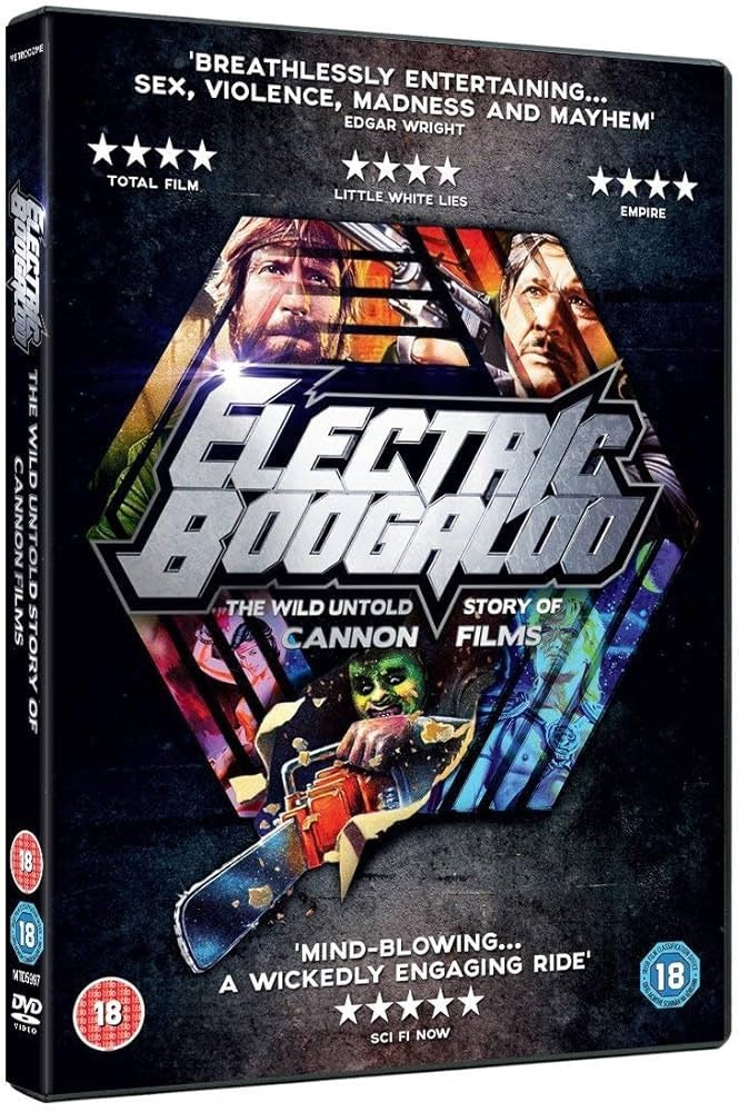 Image of Front Cover of DVD - VG+/VG+ - MARK HARTLEY, Electric Boogaloo: The Wild, Untold Story of Cannon Films (Metrodome ; MTD5997, UK ), ,  - 2636025E