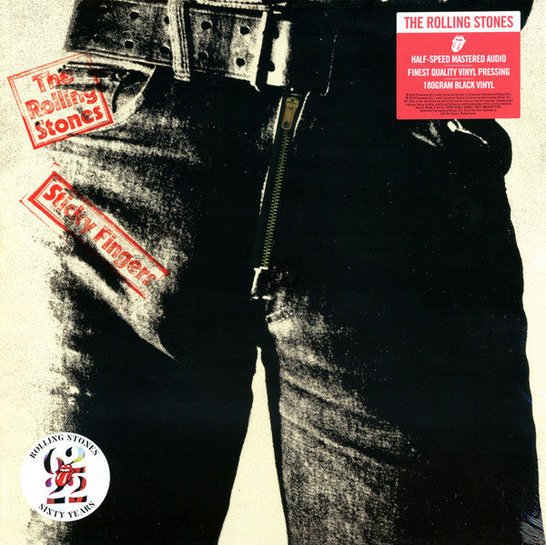 Image of Front Cover of LP - VG+/VG+ - THE ROLLING STONES, Sticky Fingers (Promotone N.V.; COC 59100, Europe 2022 Reissue, Inner, Half-speed remastered 180g vinyl), ,  - 2626022E