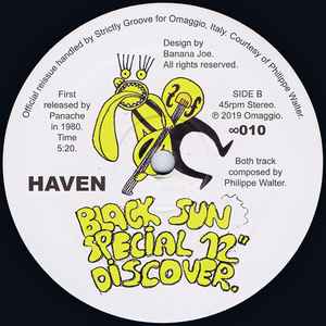 Image of Back Cover of 12" - /VG+ - BLACK SUN, Special 12" Disco Version (Omaggio;  010, Italy 2019), ,  - 2646077S