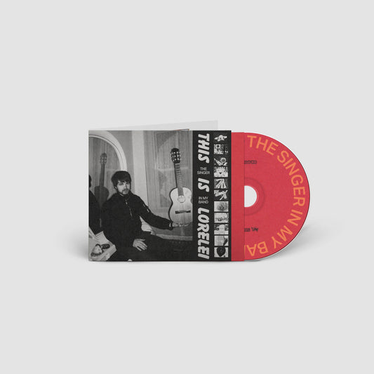 Image of Front Cover of CD - NEW/NEW - THIS IS LORELEI, The Singer In My Band (Matador; OLE2217CD, Europe 2026, Inner), , The last few years have been transformative for Nate Amos. Between delivering breakout records both as a solo artist — under his This Is Lorelei moniker — and with his band Water From Your Eyes, sold out shows across multiple continents, to seeing some of today’s most influential artists cover his songs, the ascending songwriter has found his stride. As the first This Is Lorelei album fo