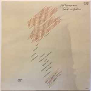 Image of Back Cover of LP - VG+/VG+ - PHIL MANZANERA, Primitive Guitars (Editions EG; 2311 106, Scandinavia 1982), Includes vintage press cutting reviewby Charles Shaar Murray,  - 2646015S