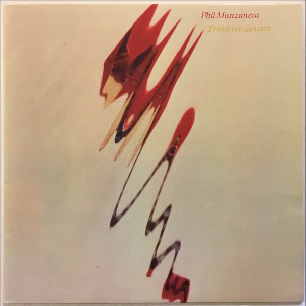 Image of Front Cover of LP - VG+/VG+ - PHIL MANZANERA, Primitive Guitars (Editions EG; 2311 106, Scandinavia 1982), Includes vintage press cutting reviewby Charles Shaar Murray,  - 2646015S