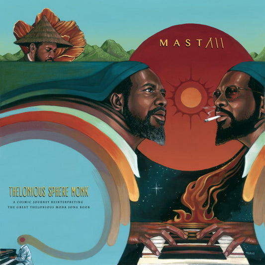 Image of Front Cover of LP - VG+/G+ - MAST, Thelonious Sphere Monk (World Galaxy Records; WG-009, US 2018, Picture Sleeve, Inner), Strong G+, light marks ony.,  - 2626041E
