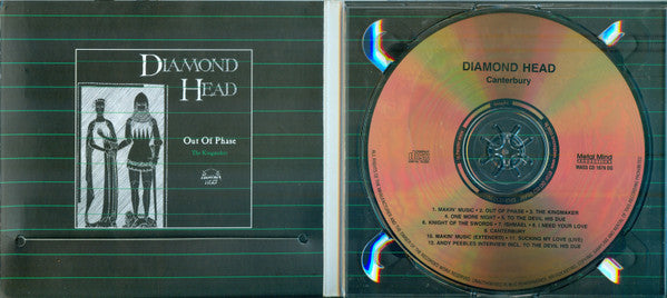 Image of Label Cover of CD - VG+/VG+ - DIAMOND HEAD, Canterbury (Metal Mind Productions; MASS CD 1079 DG, Poland 2007, Digipak), ,  - 2536013E