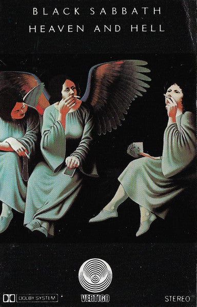Image of Front Cover of Cassette - VG+/VG+ - BLACK SABBATH, Heaven And Hell (Vertigo; 7231 402, UK 1980), ,  - 2636041E