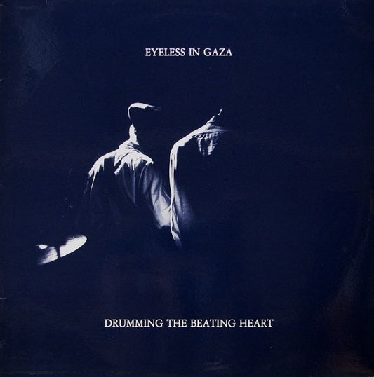 Image of Front Cover of LP - G+/VG+ - EYELESS IN GAZA, Drumming The Beating Heart (Cherry Red; BRED 36, UK 1982), edge & ringwear, staining on back cover, light crinkle,  - 3146011S