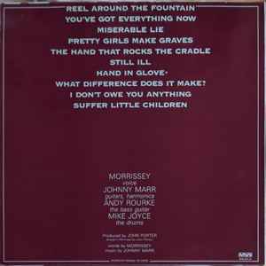 Image of Back Cover of LP - VG/G - THE SMITHS, The Smiths (Rough Trade / MNW; ROUGH 61, Scandinavia 1984, Inner), Inner split.,  - 2615072C