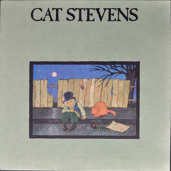 Image of Front Cover of LP - VG/VG - CAT STEVENS, Teaser And The Firecat (Island Pink Rim; ILPS 9154, UK 1970s Reissue, Gatefold, KEV matrix), Hairlines, edge wear, a few small stains,  - 2646020S