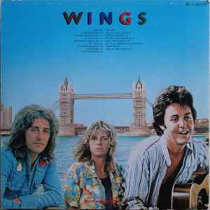 Image of Back Cover of LP - VG+/VG - WINGS, London Town (MPL; 2 C 068-60521, France 1978, Inner, Poster), Strong VG - a few hairlines, perfect poster,  - 2646021S