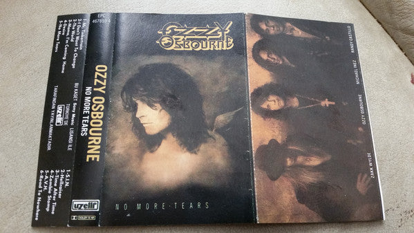 Image of Front Cover of Cassette - VG+/VG+ - OZZY OSBOURNE, No More Tears (Epic; 467859-4, Turkey 1991), ,  - 2636049E