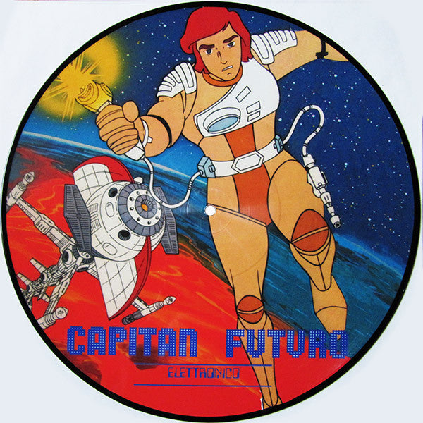 Image of Front Cover of 12" - /VG+ - CHRISTIAN BRUHN, Capitan Futuro (SpaceDisco Craftworx Inc.; SD 1, Germany 2005), ,  - 2646106S