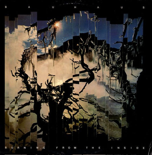 Image of Front Cover of LP - VG/VG - BAUHAUS, Burning From The Inside (Beggars Banquet; BEGA 45, Finland 1983, Inner), Ring wear, edges a bit creased.,  - 2616077C