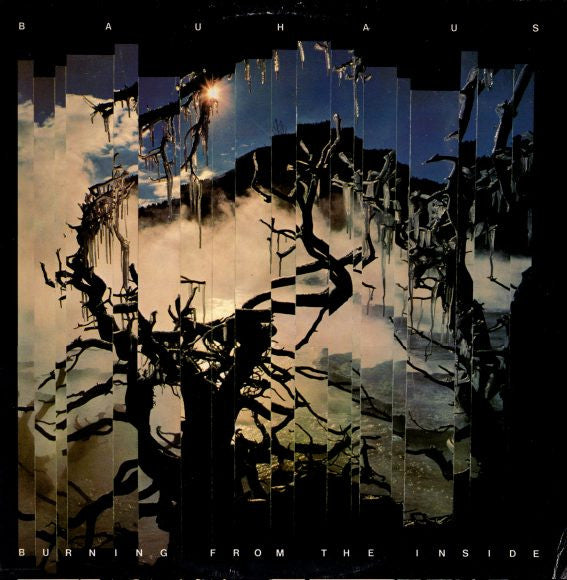 Image of Front Cover of LP - VG/VG - BAUHAUS, Burning From The Inside (Beggars Banquet; BEGA 45, Finland 1983, Inner), Ring wear, edges a bit creased.,  - 2616077C