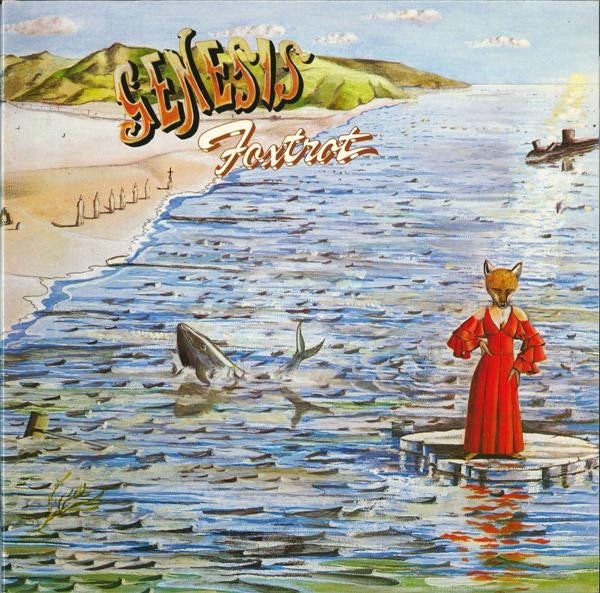 Image of Front Cover of LP - VG+/VG - GENESIS, Foxtrot (Charisma; 6369 922, Germany 1980s Reissue, Gatefold), ,  - 2616121C