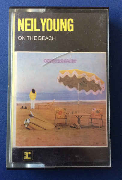 Image of Front Cover of Cassette - VG+/VG+ - NEIL YOUNG, On The Beach (Reprise Records; K454014, UK & Ireland 1974), ,  - 2636055E